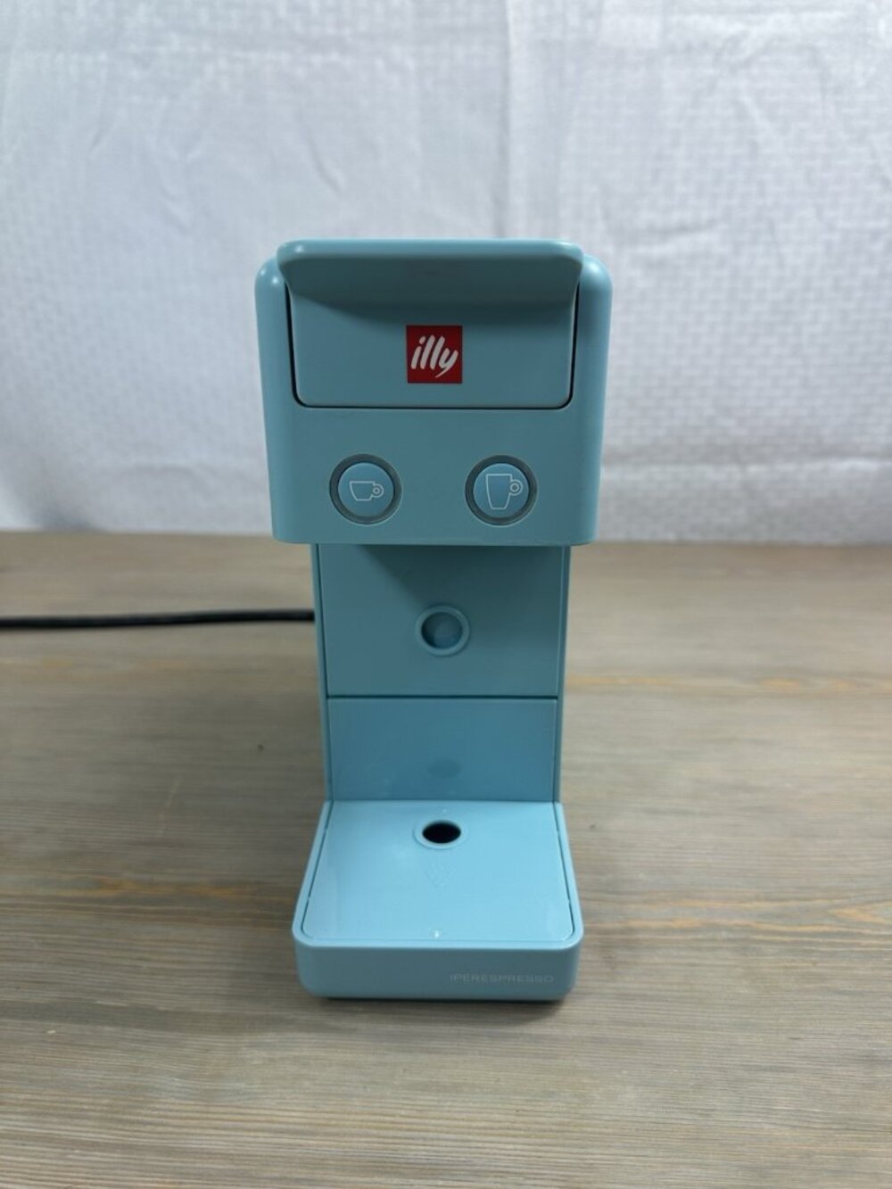 illy Y3.3 IPERESPRESSO Espresso MACHINE Blue EUC